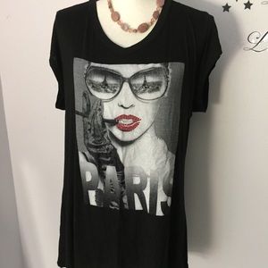 Ocasion Short Sleeve 1X PARIS TOP